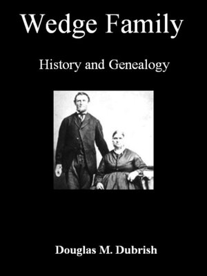 cover image of Wedge Family History and Genealogy